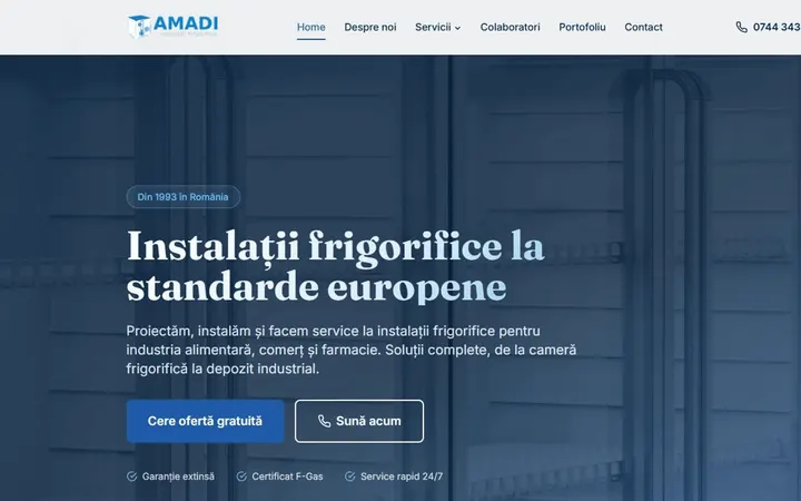 Screenshot AMADI