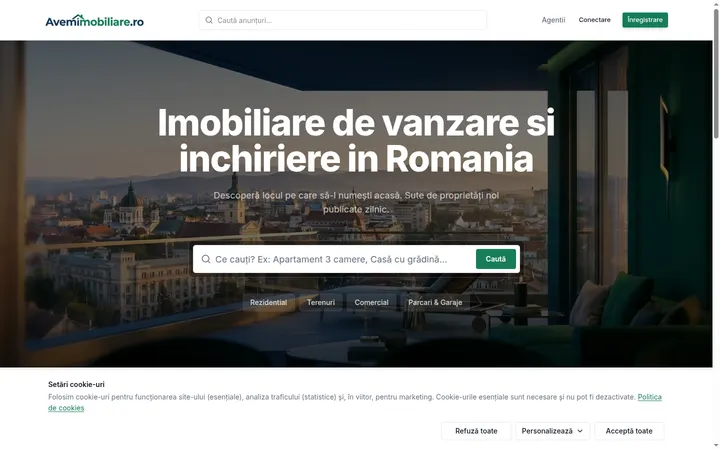 Screenshot Avem Imobiliare