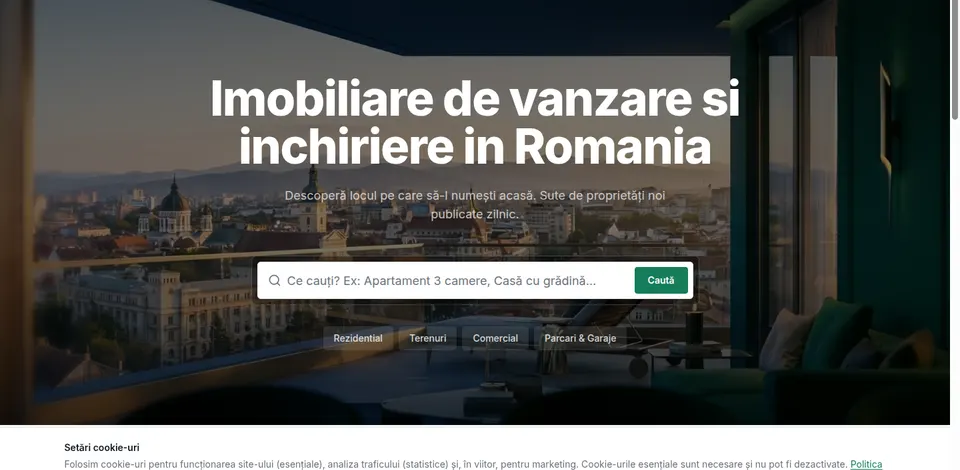 The Avem Imobiliare marketplace, on MarketFit