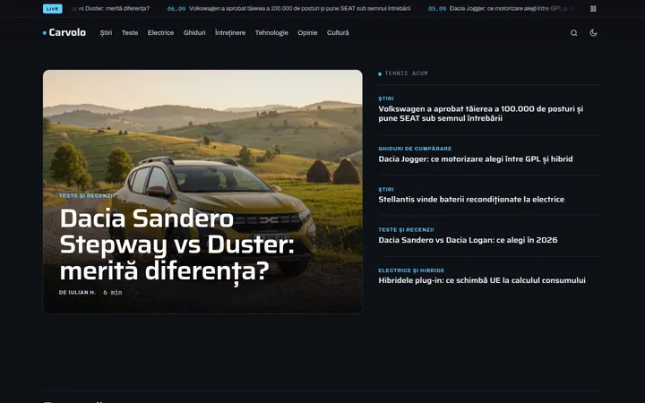 Screenshot Carvolo