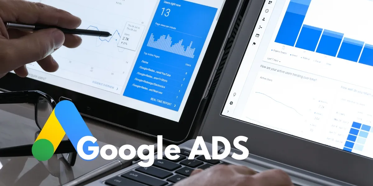 Google Ads · campanii platite cu Search si Performance Max